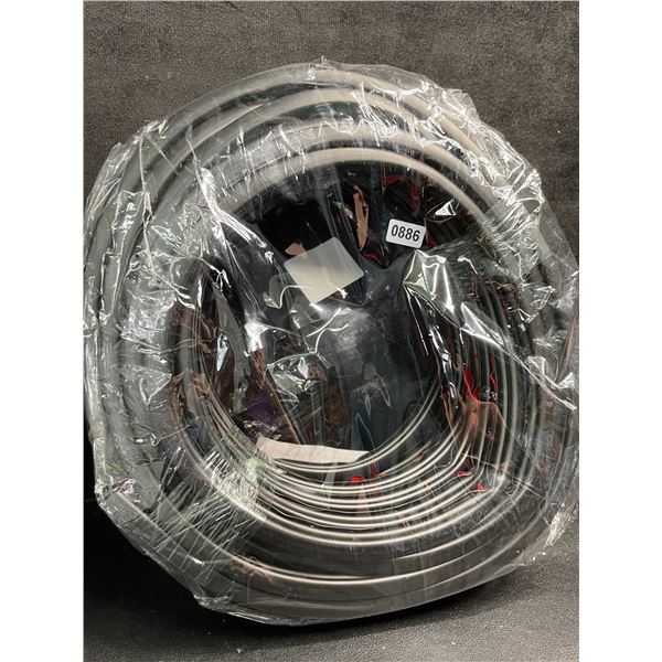 50Ft/15m Roll of Rubber Weather Stripping/Self-Adhesive Door Seal Strip - New