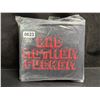 Image 1 : Pulp Fiction Bad Mother Fucker Leather Bifold Letter Printed Wallet - Red - Brand New