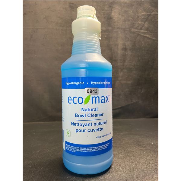 Eco-Max Natural Bowl Cleaner (946ml) Hypoallergenic Toilet Cleaner - New