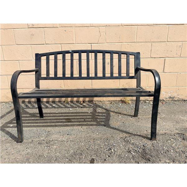 Costway 50inch Sturdy Metal Patio Garden Bench - Used
