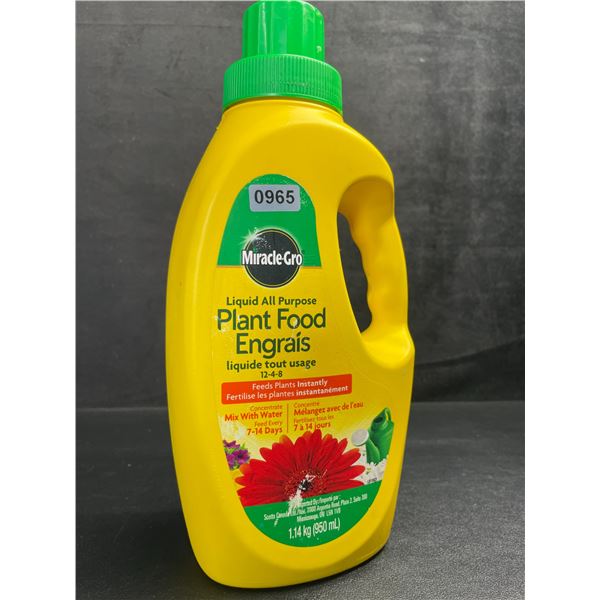MiracleGro Liquid All-Purpose Plant Food (1.14kg Jug) - New