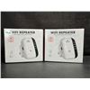 Image 1 : 2 WiFi Extender/Signal Booster 5000sq.ft Coverage & 55 Devices - High Speed/Range Coverage - New