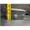 Image 6 : Metal Cash Box/Locking Money Storage Box with 2 Keys - 6-Inch Size (Black) New Sealed