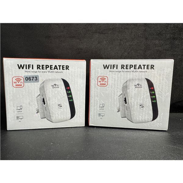 WiFi Extender/Signal Booster (Covers Up to 5000sq.ft & 55 Devices) High Speed/Range Coverage - New