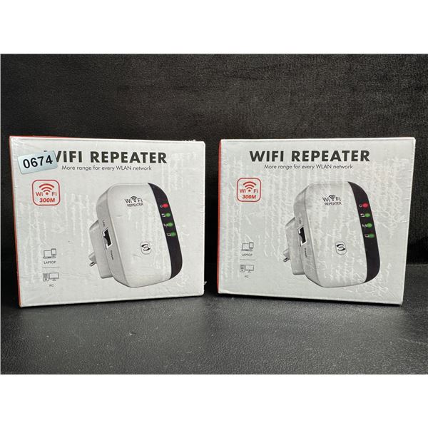 WiFi Extender/Signal Booster (Covers Up to 5000sq.ft & 55 Devices) High Speed/Range Coverage - New