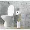 Image 2 : Aesthetic Toilet Paper Holder/Storage for 4 Rolls - Gold - New