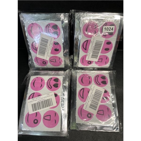 4 Packs (150pcs Each) Mosquito-Repellent Patches/Stickers for Outdoors/Camping/Summer Time - New