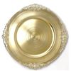 Image 1 : Allgala Gold Charger Plates - 13inch 6-Pack - New