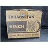 Image 3 : 6-Inch Exhaust Fan with Switch; Powerful/Portable Ventilation Fan - Easy Install/Versatile Use - New