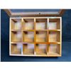 Image 6 : Wooden Multi Compartment Box with Acrylic Lid for Tea or Jewellery - New