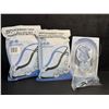 Image 1 : 2 Sealed Replacement CPAP Nasal Pillow Sets Size Large - New