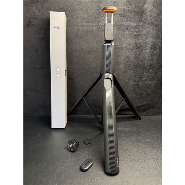 71" Extendable Tripod/Selfie Stick with Bluetooth Remote; Compact/Easy-Fold Case Design - New