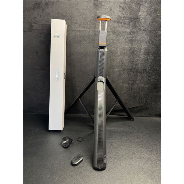71" Extendable Tripod/Selfie Stick with Bluetooth Remote; Compact/Easy-Fold Case Design - New