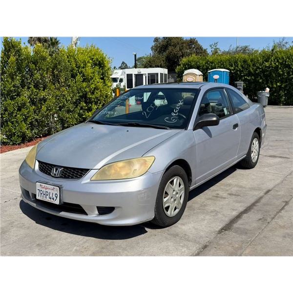 HOND CIVIC 2004 APP  DUP/T-DON