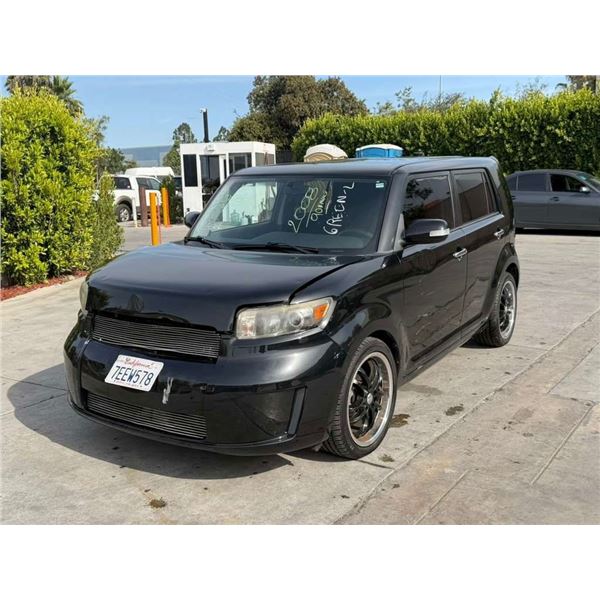 TOYT SCION XB 2008 APP/DUP-T/EXP-ONLY