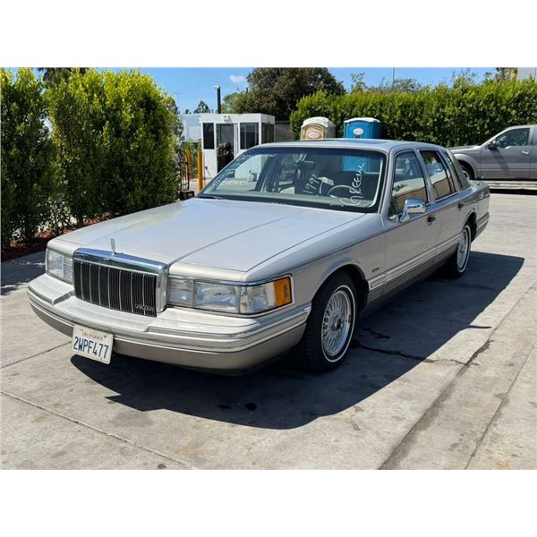 LINC TOWN CAR 1991 APP-DUP-T-DONATION