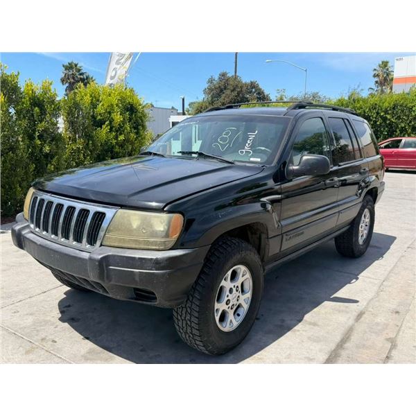 JEEP  GD CHEROKEE 2001 SALV-T-DON TMU