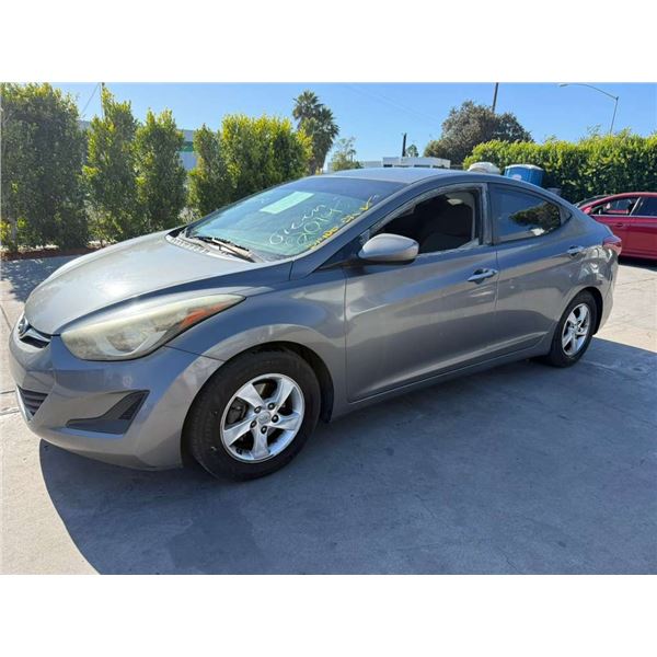 HYUN ELANTRA 2014 O/S-T SMOG-2 DAYS