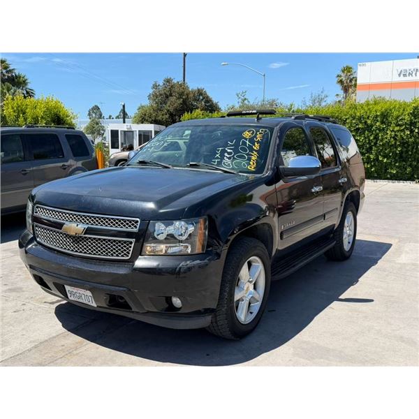 CHEV TAHOE 2007 REPO- WAIT/TITLE