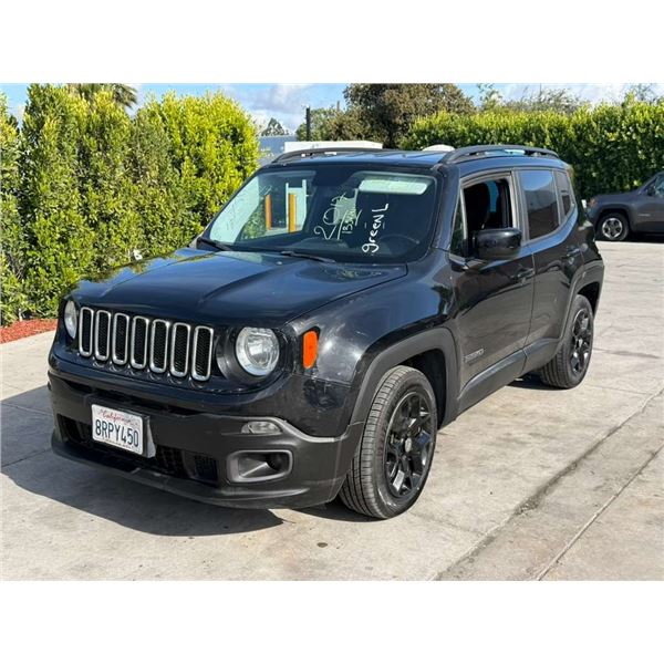JEEP  RENEGADE 2017 O/S TITLE 2 DAYS