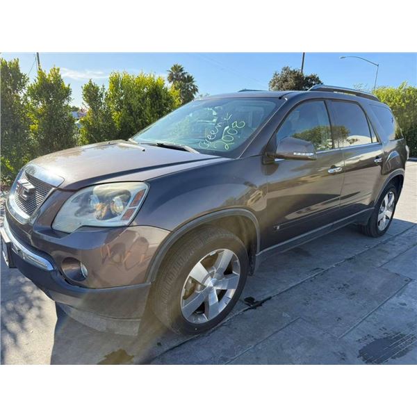 GMC ACADIA 2009 APP/DUP-T-EXPORT ONLY-TMU