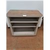 Image 1 : * Vintage Metal 3-Shelf Cabinet - Cannot Ship, Dolly Not Included