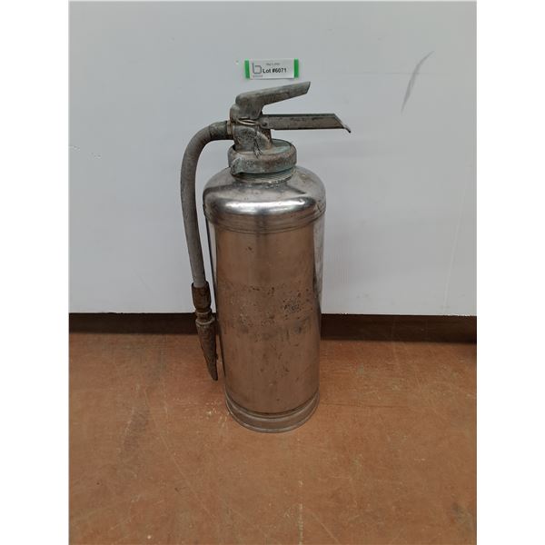 * Vintage Fire Extinguisher - 23" High - Cannot Ship