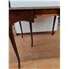 Image 5 : * Vintage Wooden Drop-Leaf Table - Pictured Dimension is Fully Open - Cannot Ship