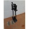 Image 2 : * 5-Piece Fireplace Implements Set - Pickup Only