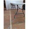 Image 4 : * Portable 8' Folding Table - Cannot Ship