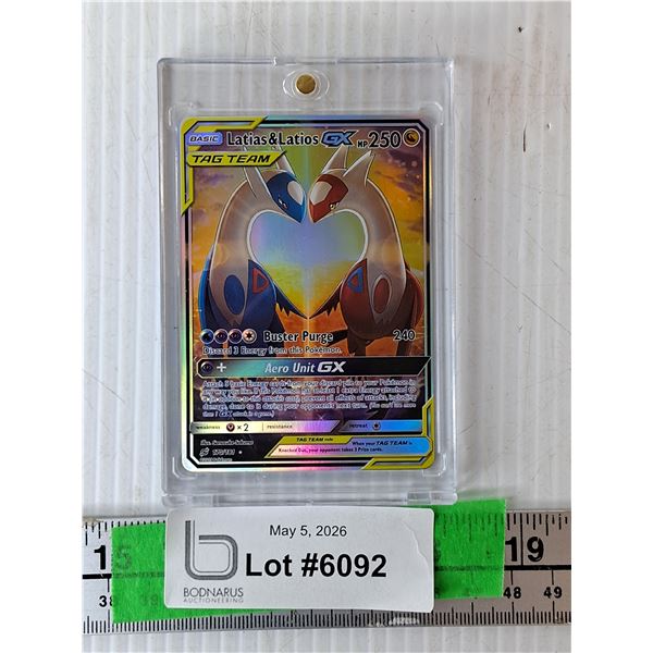 Pokemon Latias & Latios Card- Cannot Authenticate