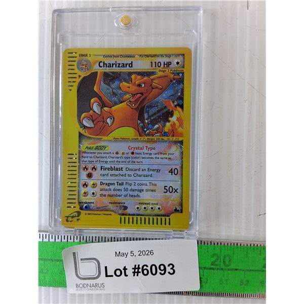 Charizard Pokemon Card- Cannot Authenticate