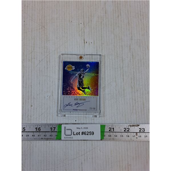 Kobe Bryant Sports Card-Cannot Authenticate