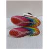 Image 3 : Light Up Rainbow Toddler Rain Boots Size 3