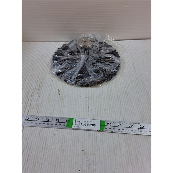 Enamel Cast Iron 9" Round Vented Grill Press - Still in Plastic