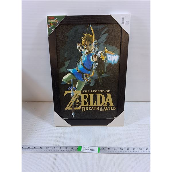 The Legend of Zelda Breath of the Wild Wall Art- 19x13"