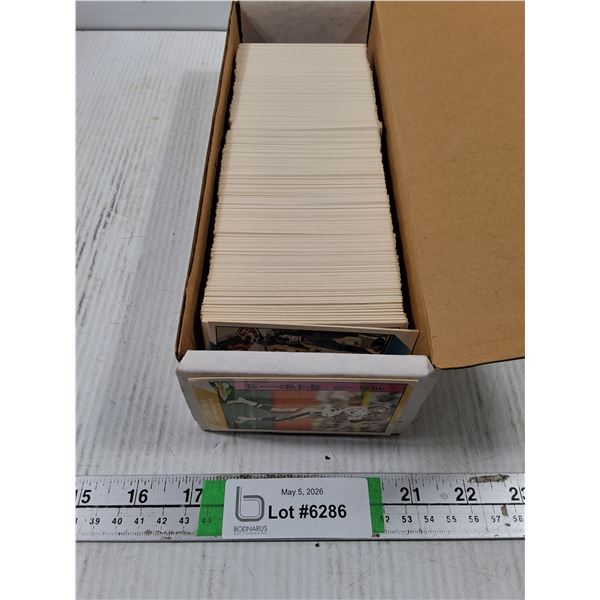 Box of 1991 Pacific NFL Player Cards-cannot authenticate