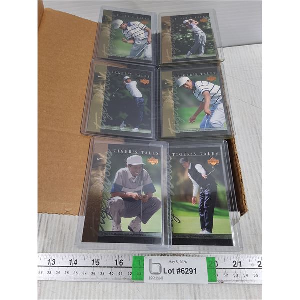 Box of 2001 Upper Deck Golf Inserts-cannot authenticate