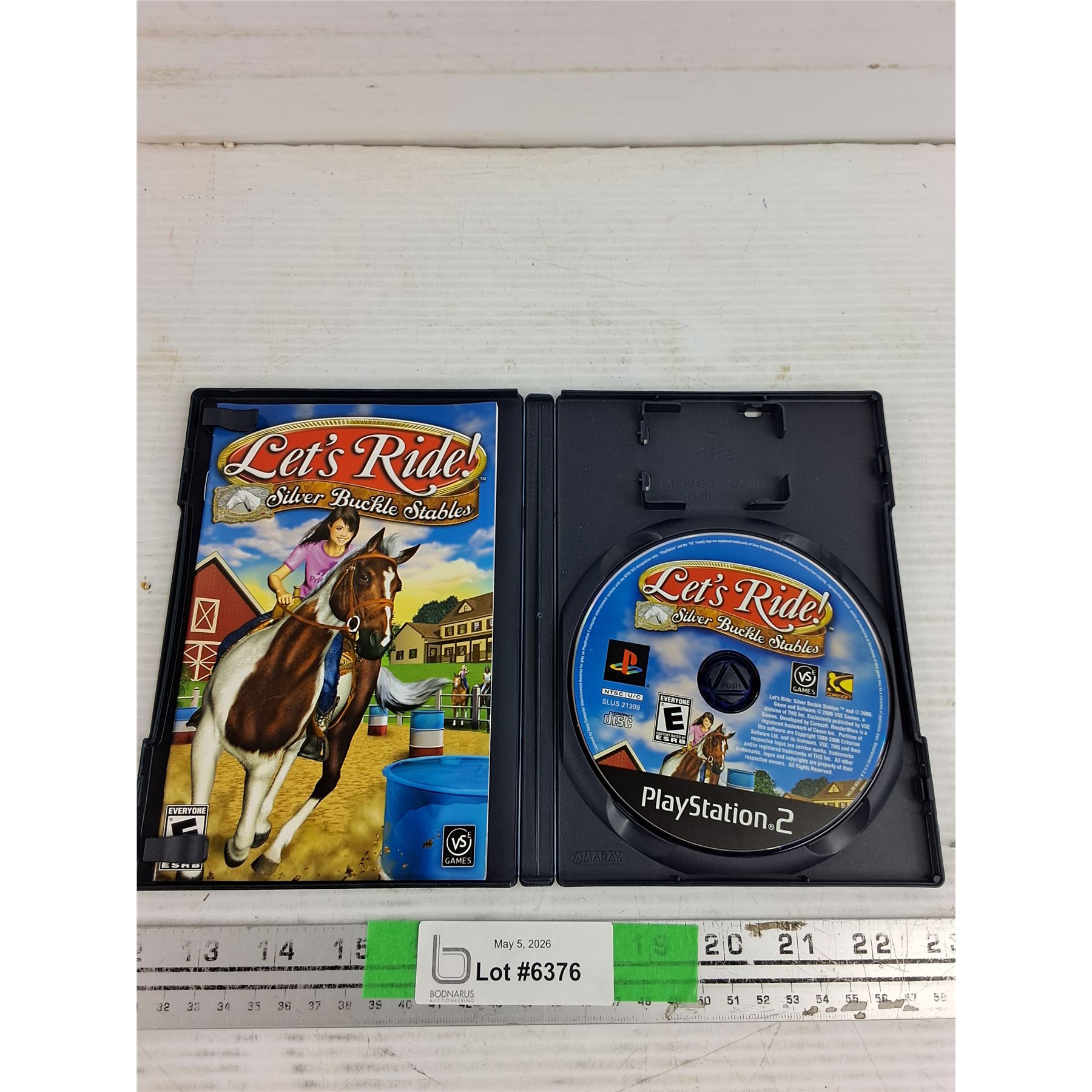Sony Playstation 2 Let's Ride Game - Bodnarus Auctioneering