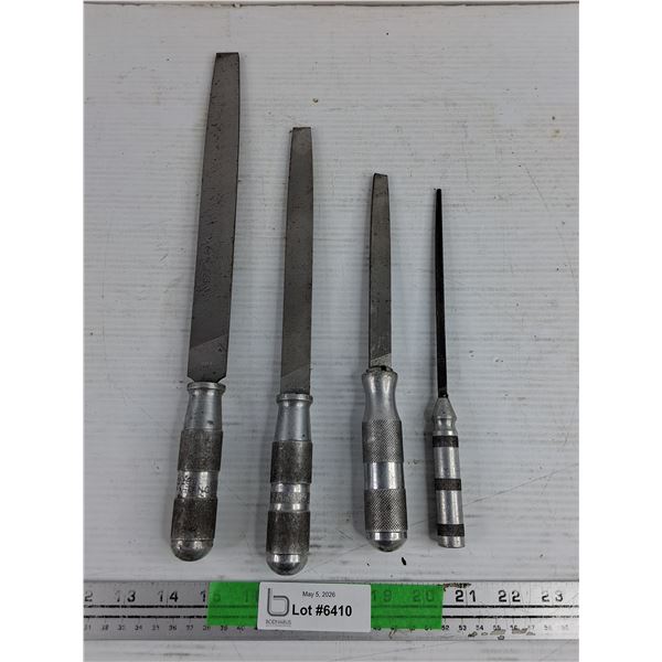 (4) Metal Files