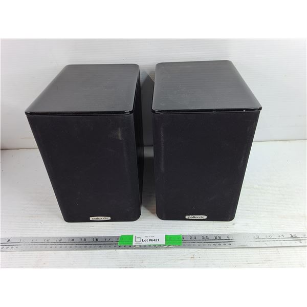 (2) Polkaudio Speakers - As Is - PICK UP