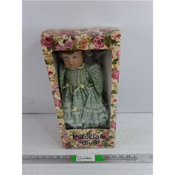 Porcelain Doll 15"