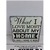 Image 2 : (2) Wall Metal Signs