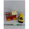 Image 1 : Playskool Fire Truck, Tonka Truck