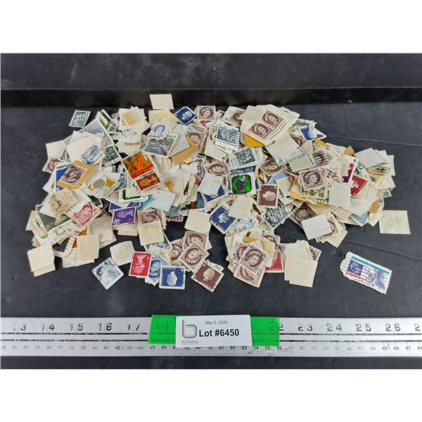 Vintage Canadian Post Stamps