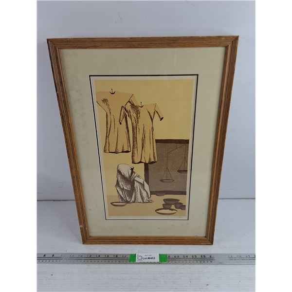 Framed Wall Art Print 23" x 16"