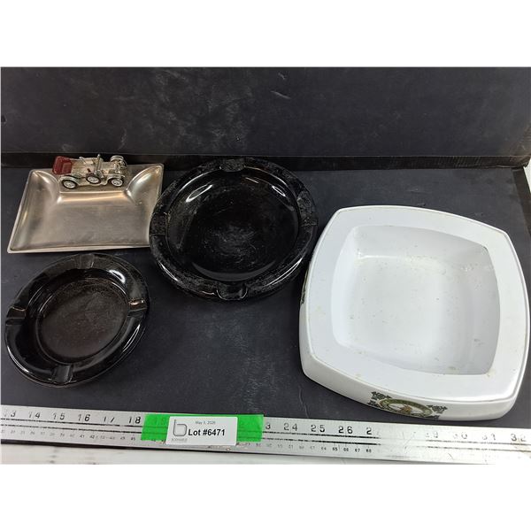(4) Ashtrays