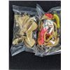 Image 3 : (4) Pkgs. of Fishing Hooks-Swimmers and Jigs-Custom Made-Glo in the Dark
