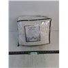 Image 1 : Hampton Place Queen Sheet Set - Appears Unused but Stained from Cracked Packaging