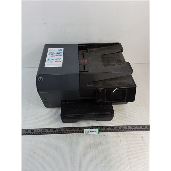 HP Officejet Pro 6830 Multi-Purpose Printer - No Power Cord, As Is - PICK UP ONLY